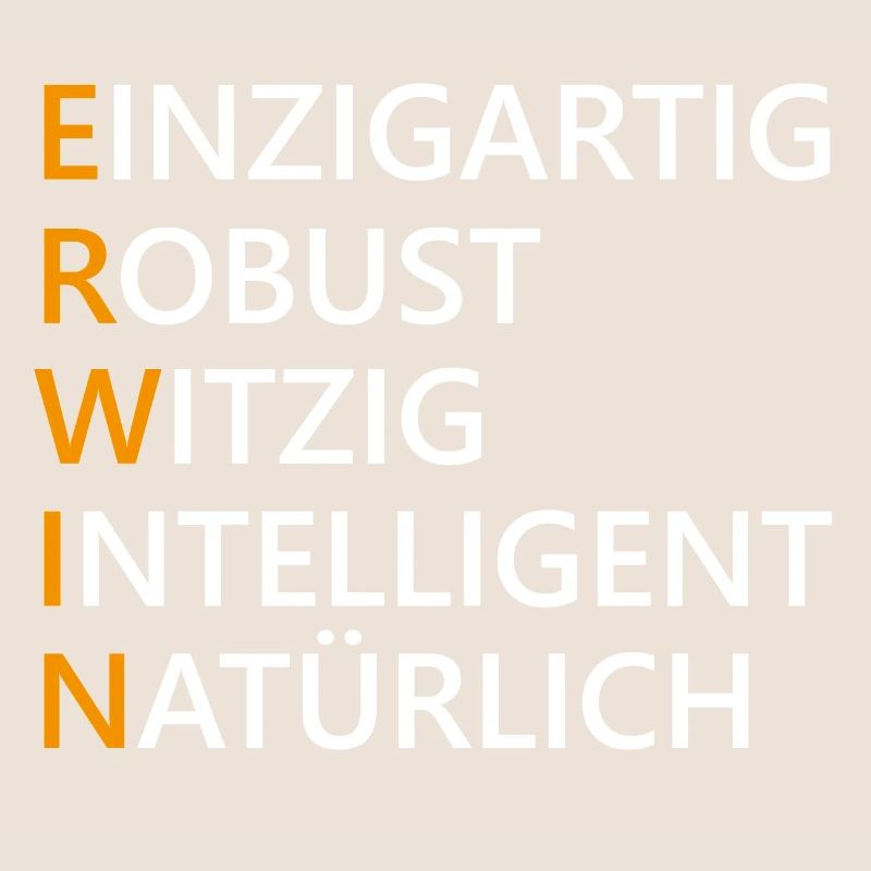 Erwin Name Geschenk