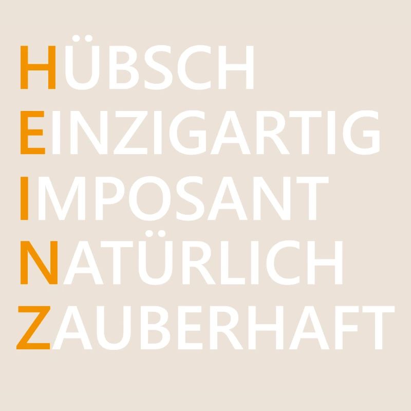 Heinz Name Geschenk