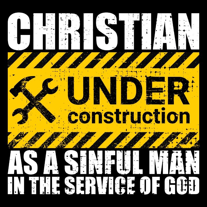Christian Under Construction Priest Christian