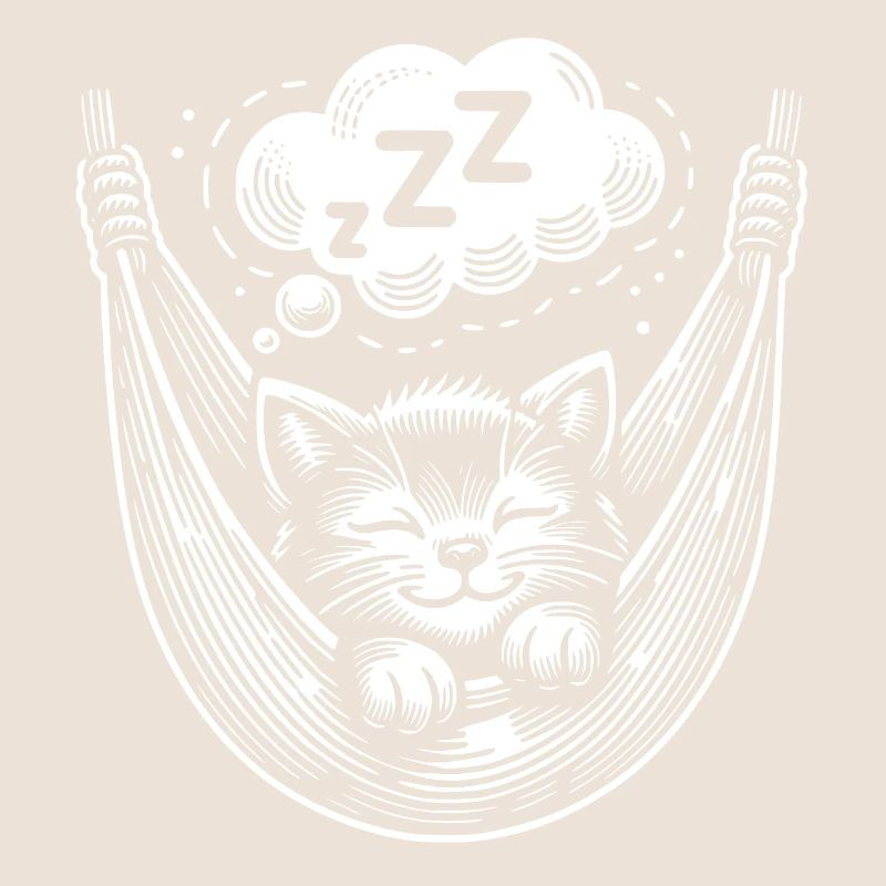 Cute sleeping kitten