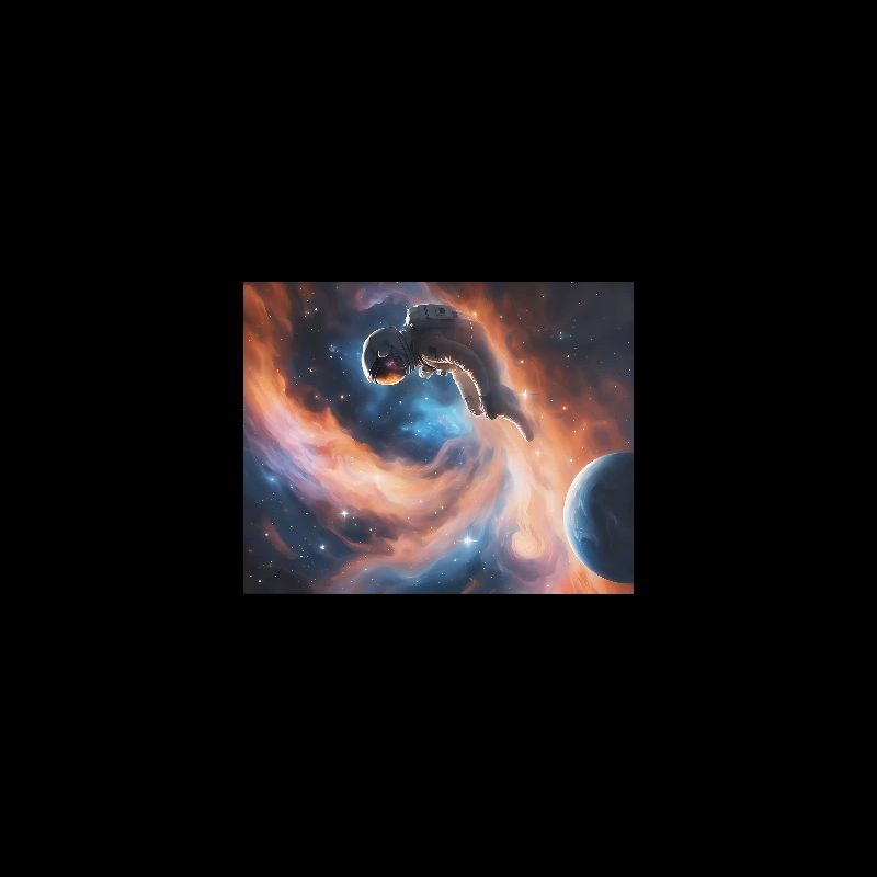 Un astronaute flotte dans l’espace