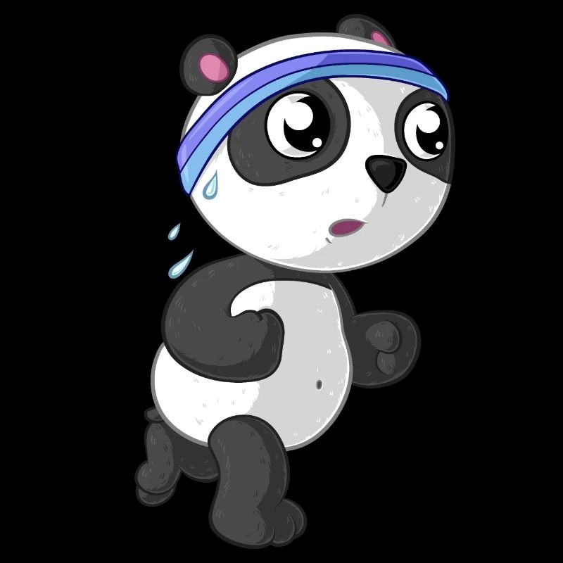 Panda de remise en forme