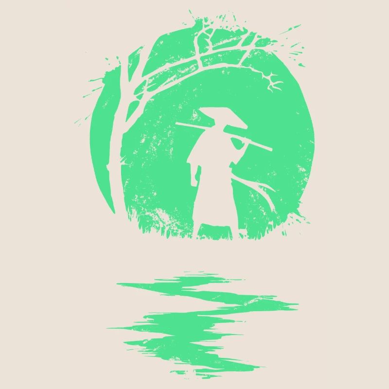 Ninja design abstrait