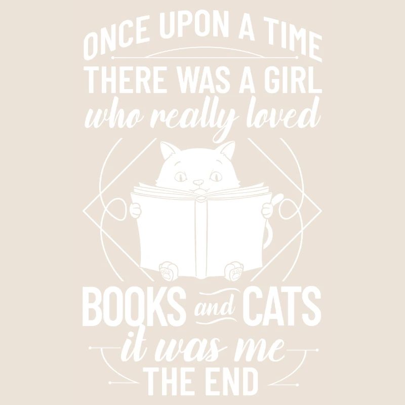 Cat Reading Book Reader Librarian Livres