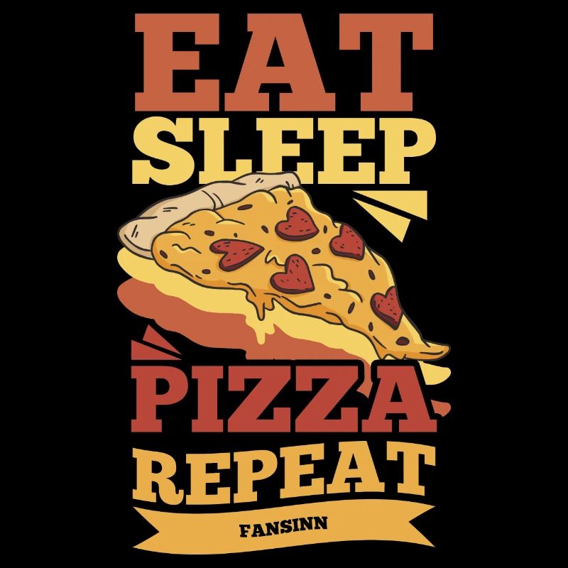 Manger Sleep Pizza Répéter