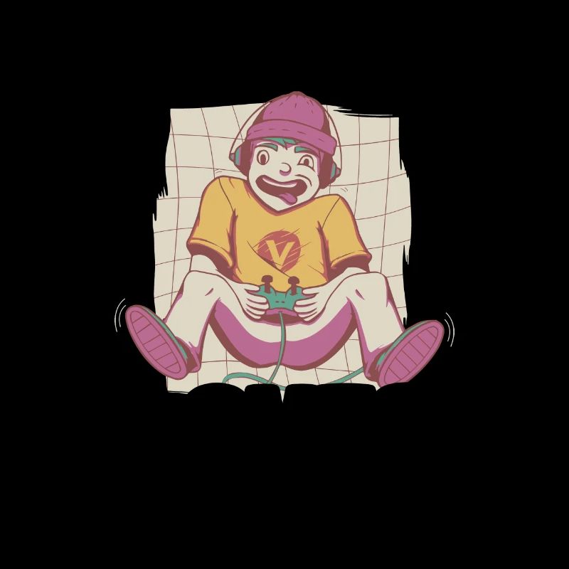 Game Nerd Game Console Gaming Play Gamepad