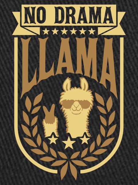 No Drama Lama Laurel Wreath