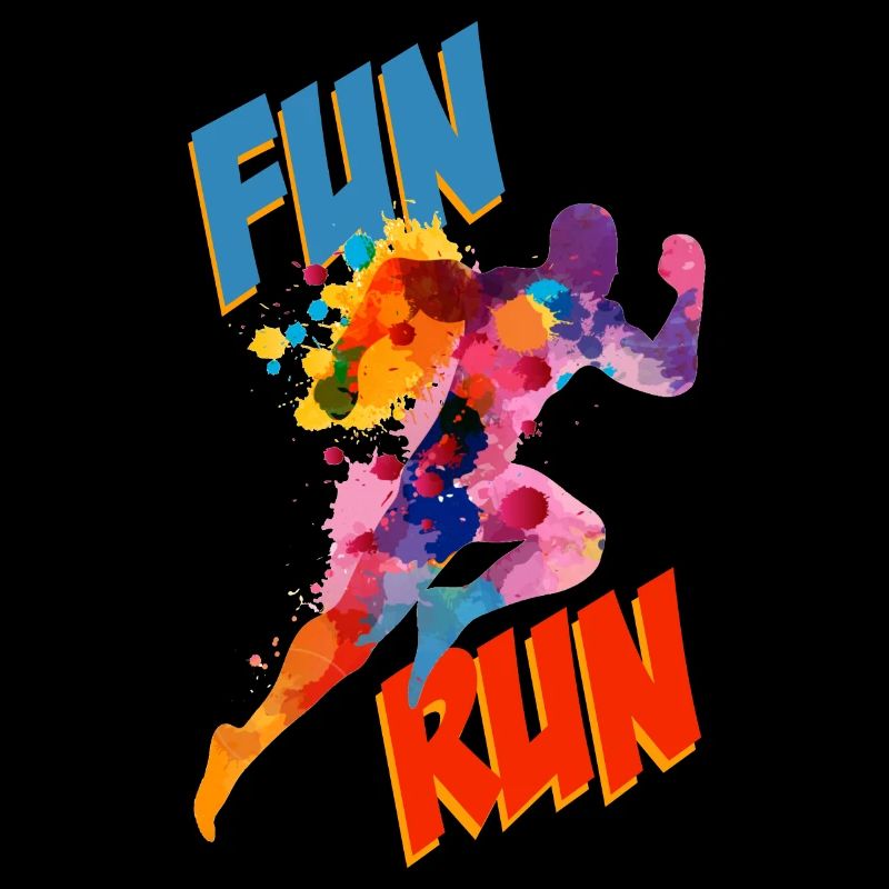 Fun Run Leichtathletik Sprinter