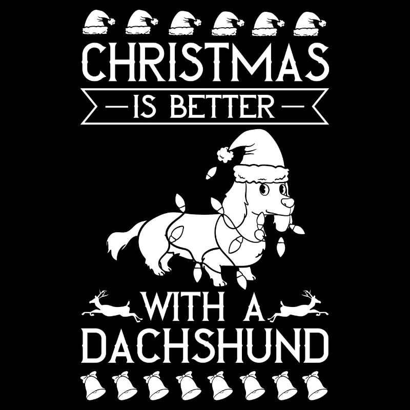 Doxie Teckel Teckel Chien Noël