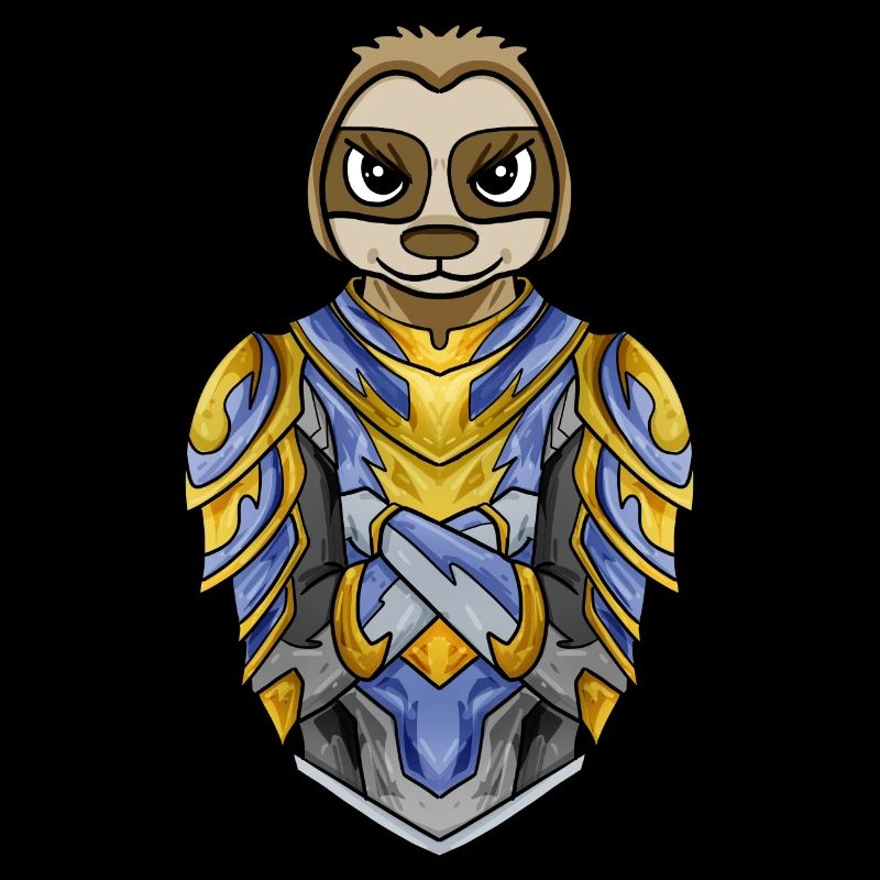 Knight Sloth cool