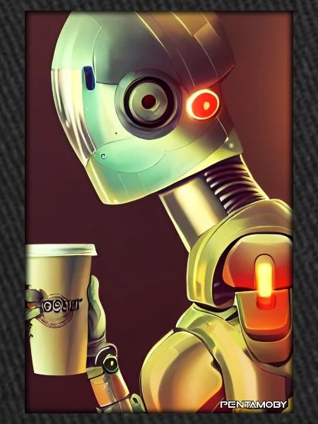 Robot Coffee Future Science Machine