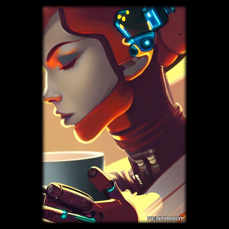 Robot Coffee Future Science Machine