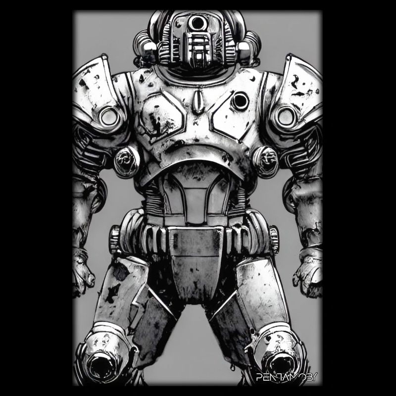 Kampfbot Robot Super Soldier Machine Warrior