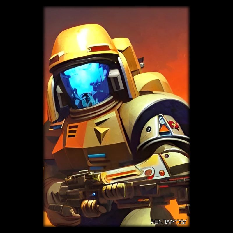 Kampfbot Robot Super Soldier Machine Warrior