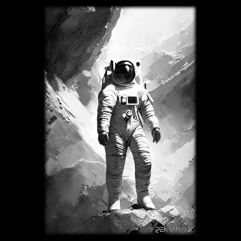 Technologie de science-fiction Astronaut Future