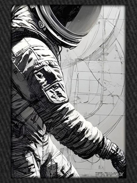 Astronaut Future Sci-Fi Technology