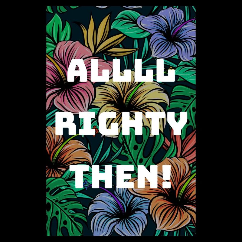 Alles in Ordnung, dann