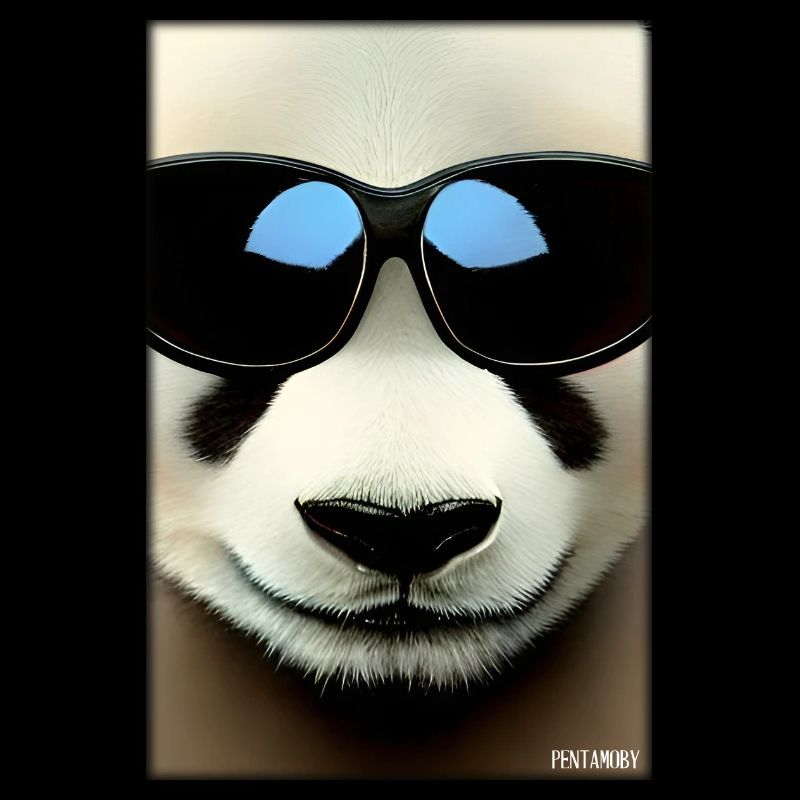 Panda Sunglasses Wildlife Forest Animals Wilderness