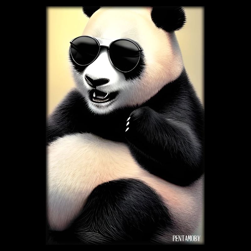 Panda Sunglasses Wildlife Forest Animals Wilderness