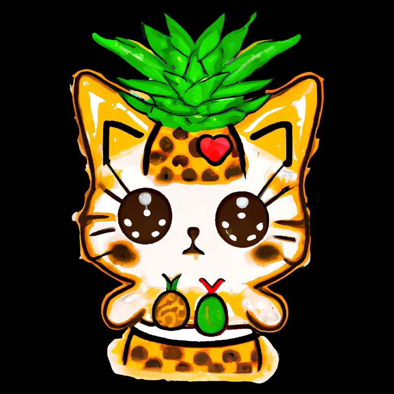 Pineapple Cat