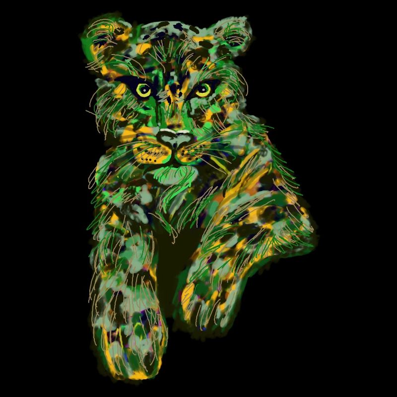 Leopard mal anders