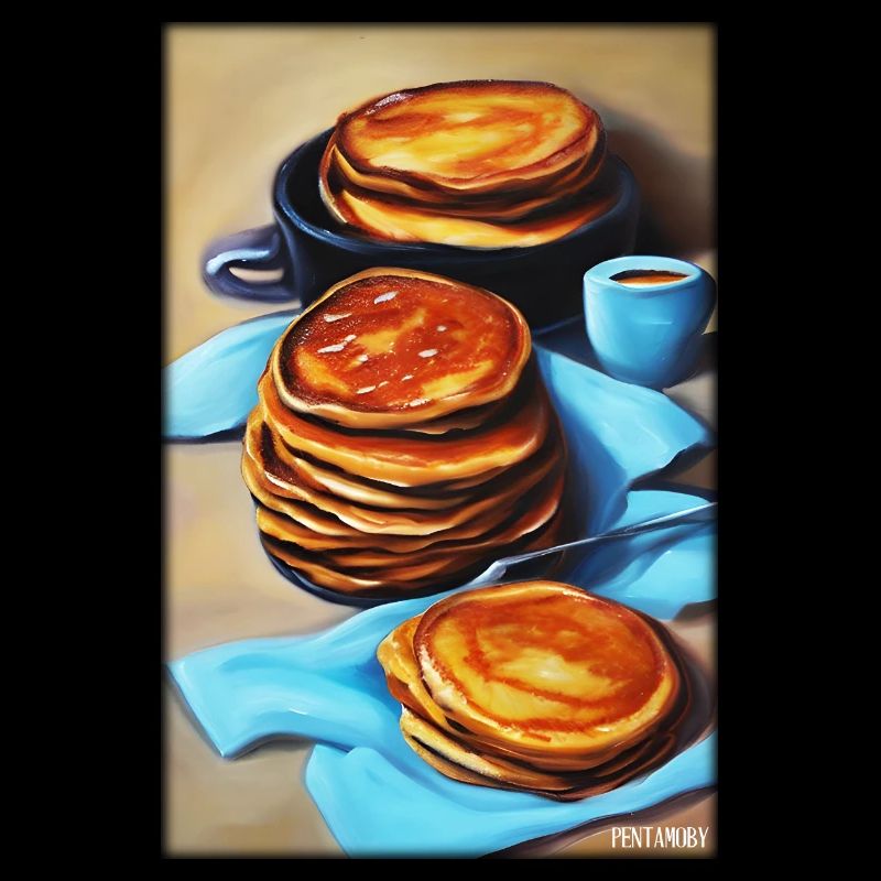 Pfannkuchen Frühstück Lecker Essen Backen Speise
