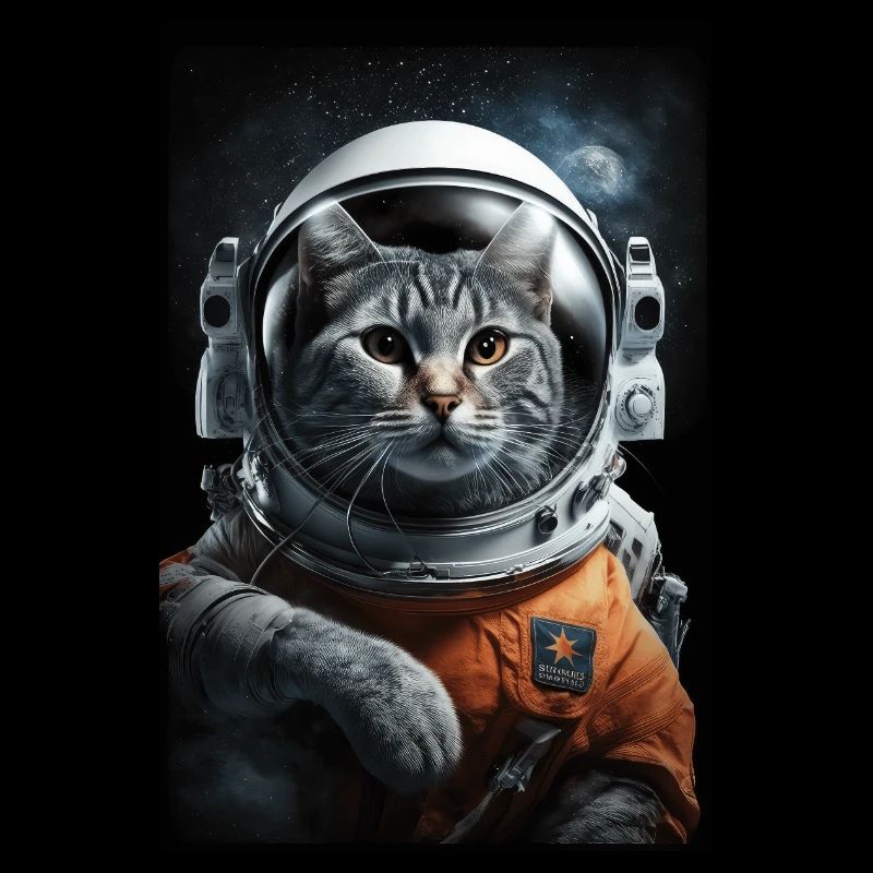 Cat Astronaute Espace Espace Cool