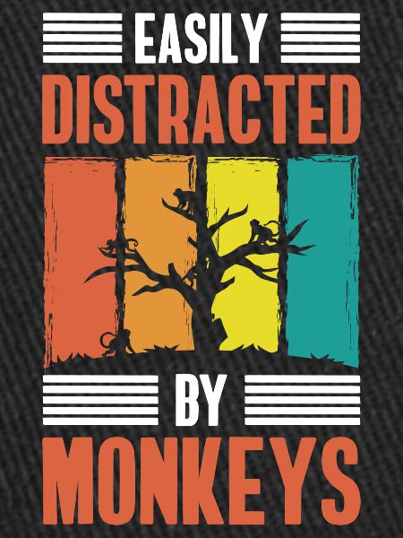 Monkey Symbols Kawaii