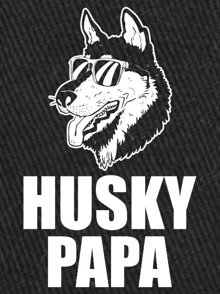 Chien Husky Papa
