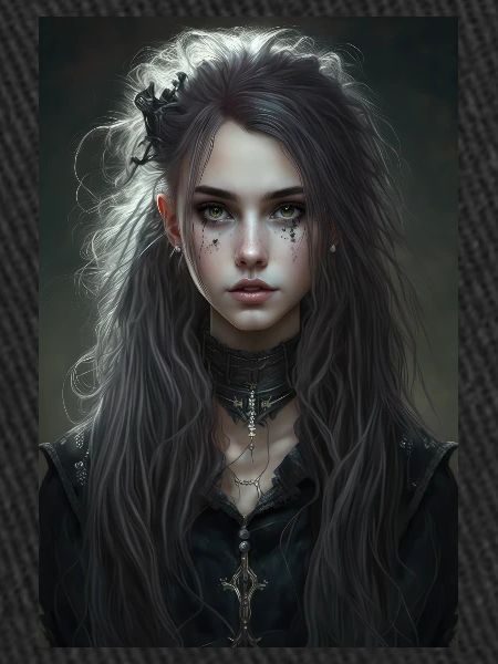 Gothique Mädchen Goth Fille