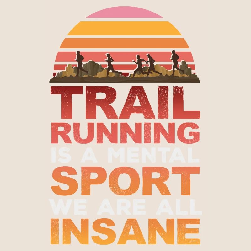 Trail Runner Running Jogging Jogger I Gift