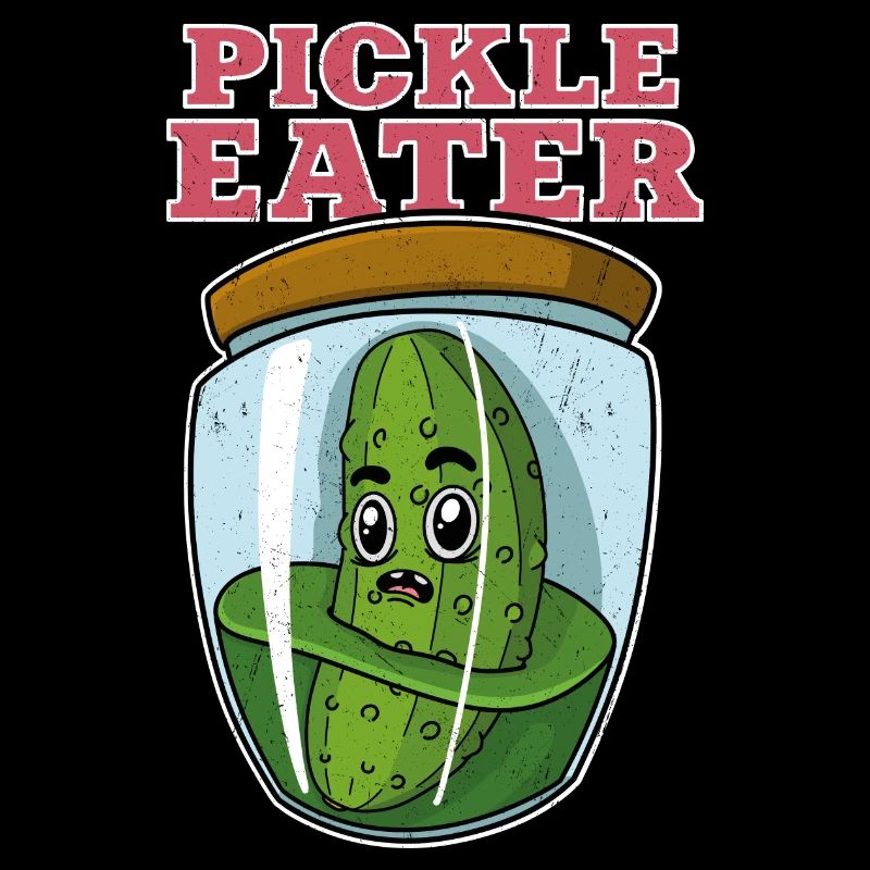 Pickles Cucumbers Fruit Vegan Food Saying