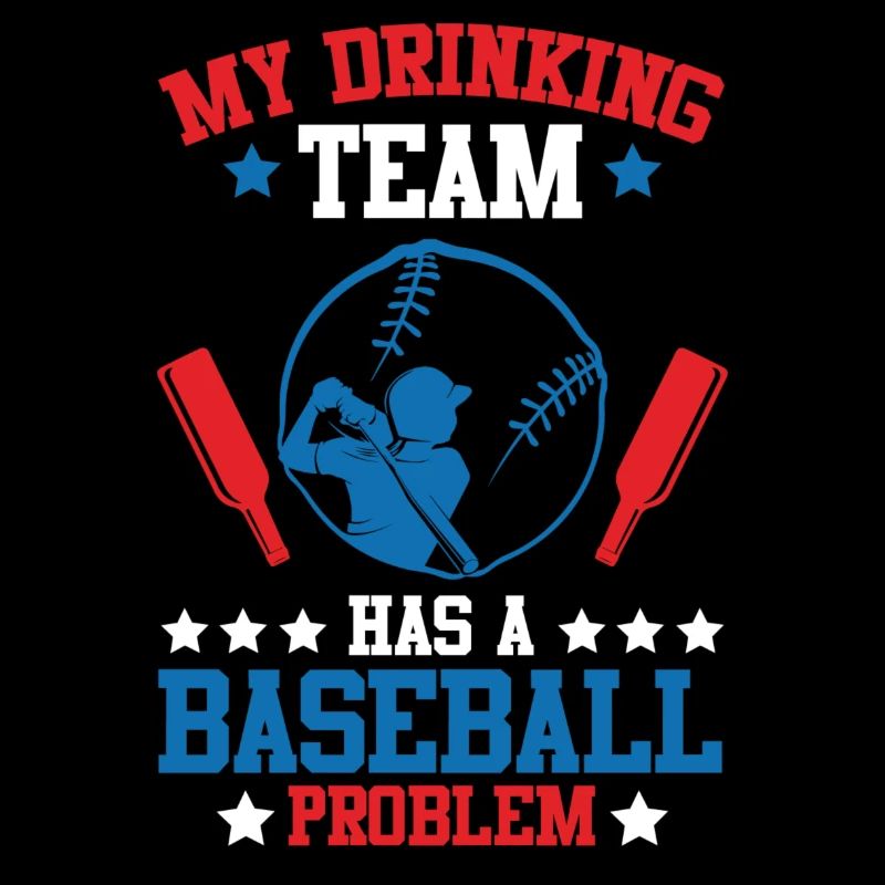 Équipe de baseball sur l’alcool