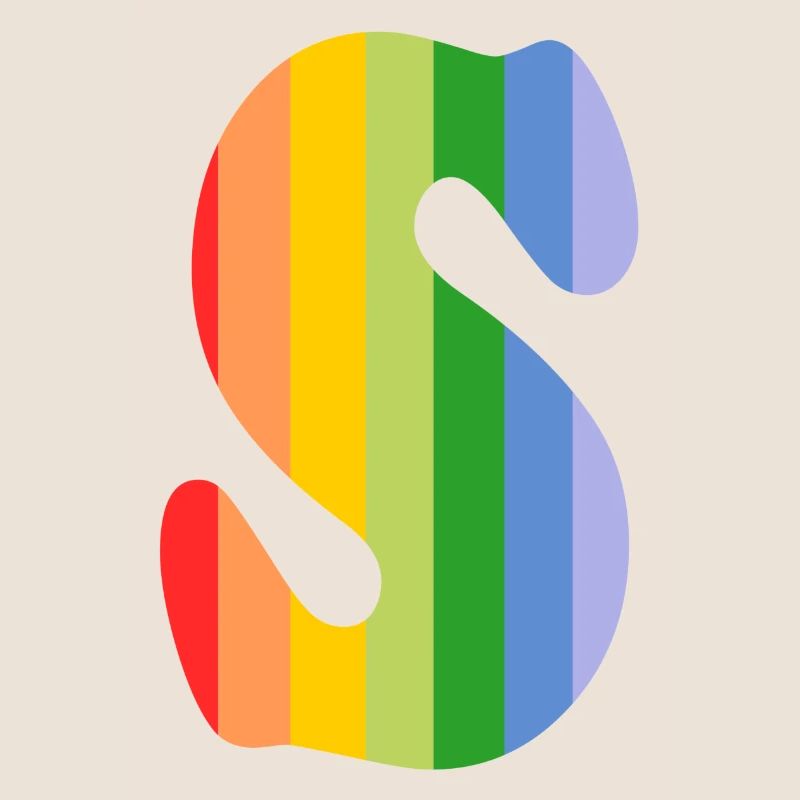 Letter S Rainbow