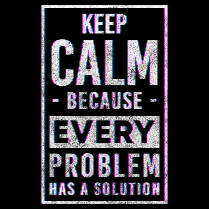 Problem? Not my problem Black humor doesn't matter
