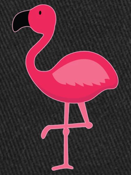 Mignon oiseau flamant rose