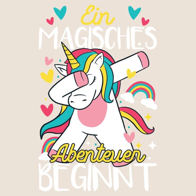 Dabbendes Einhorn Schultüte Einschulung