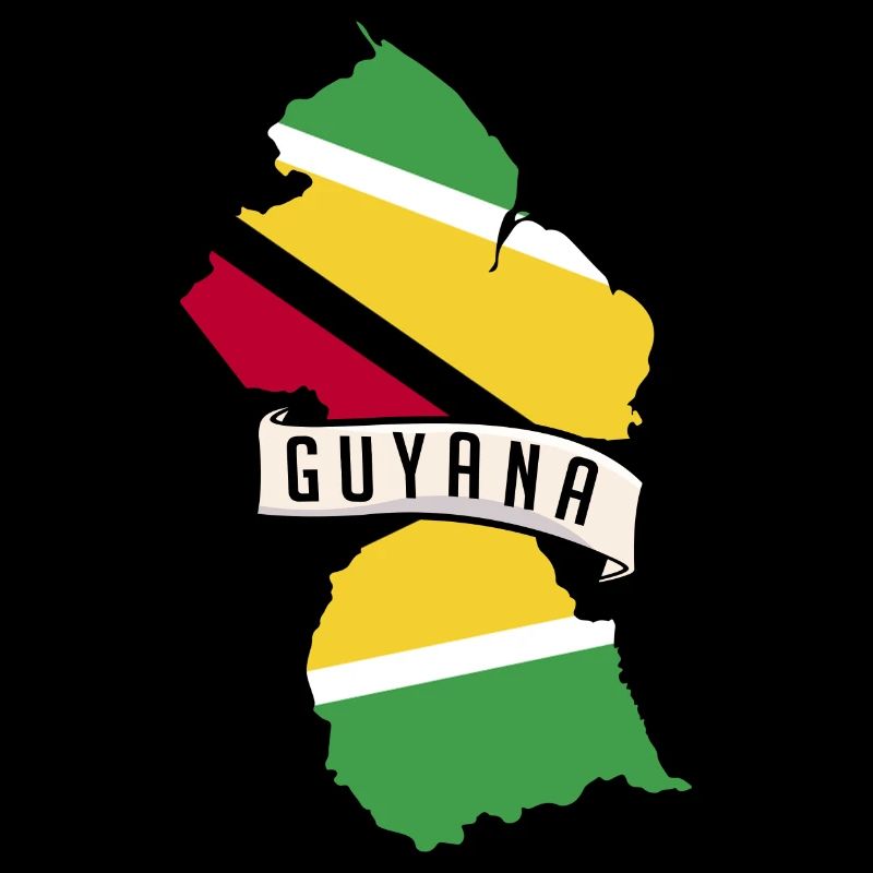 Guyana Flag Guyanais Guyanais