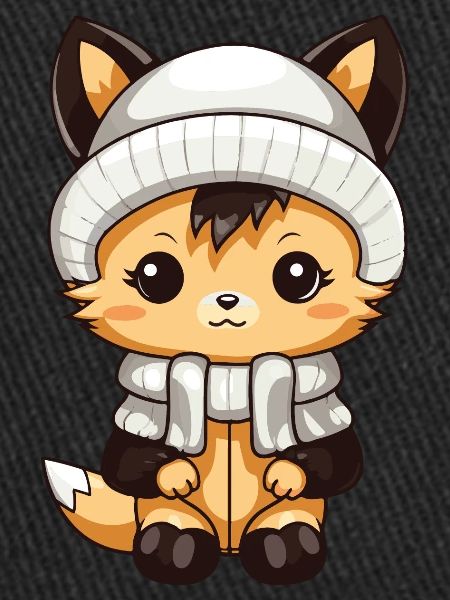 Fuchs Winter Comic