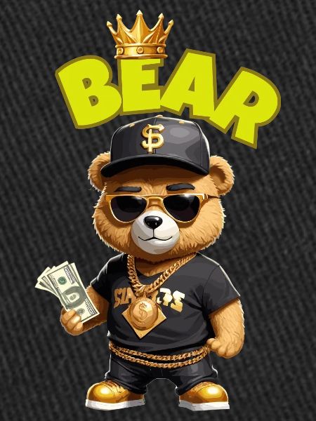 Teddybär mit Geld