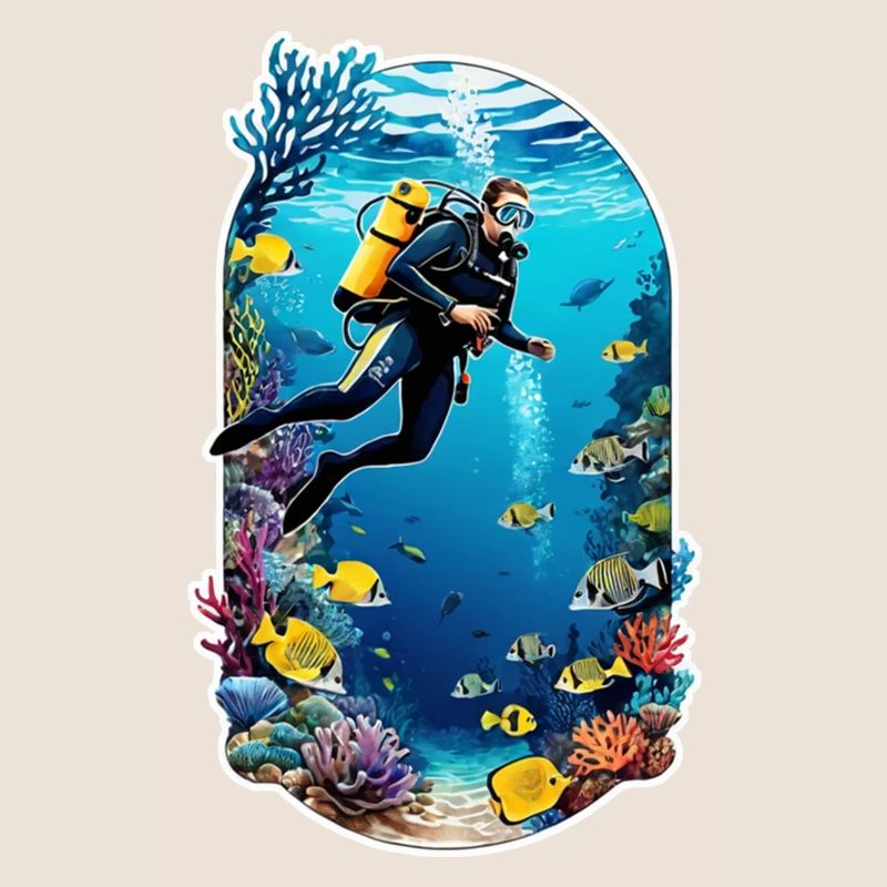 Scuba diving