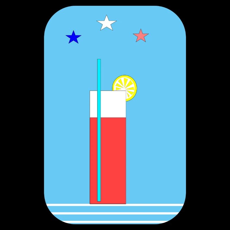Red cocktail