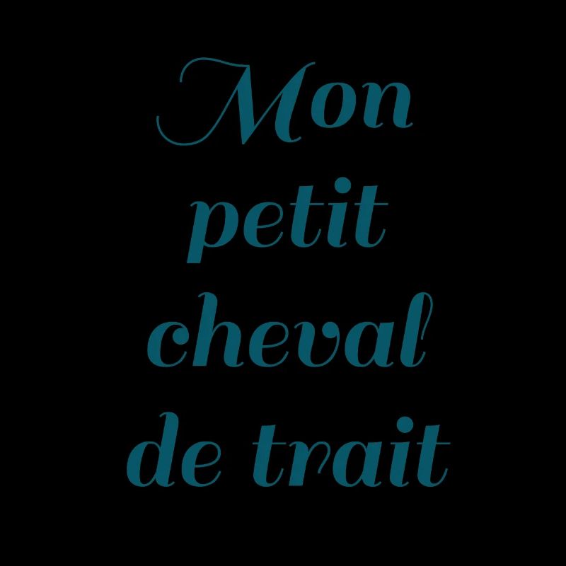 Mon cheval de trait
