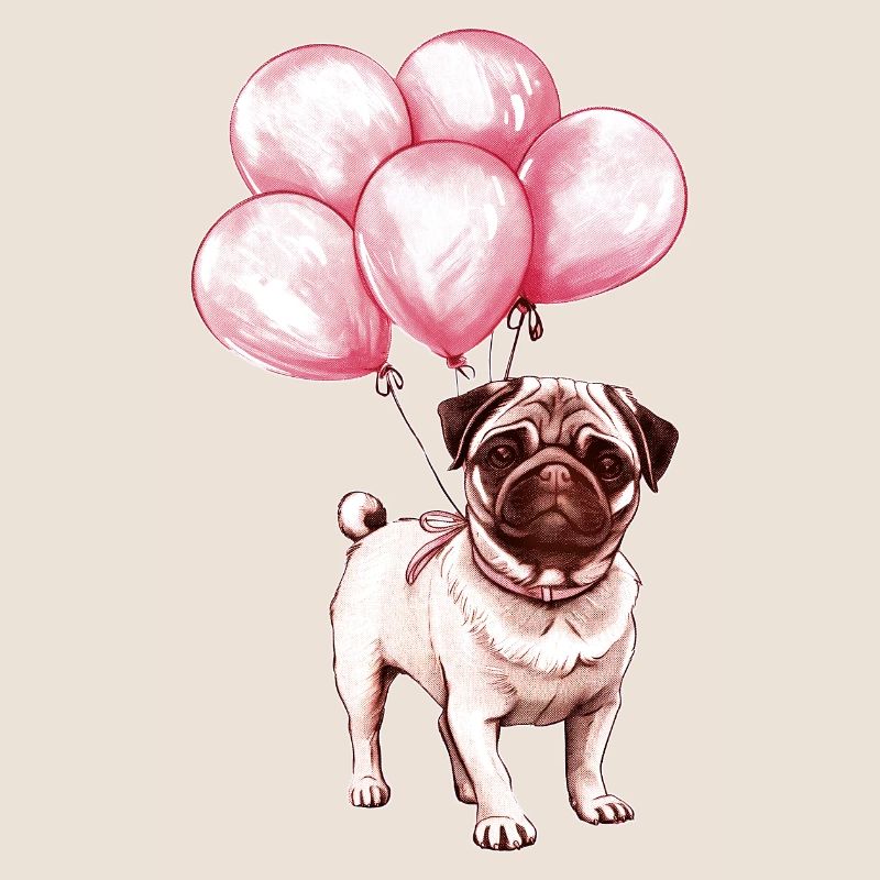 Carlin avec ballons