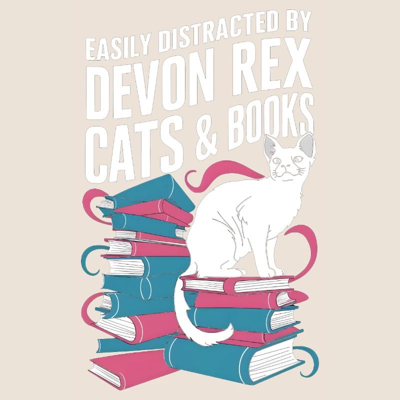 Katze Devon Rex Geschenk