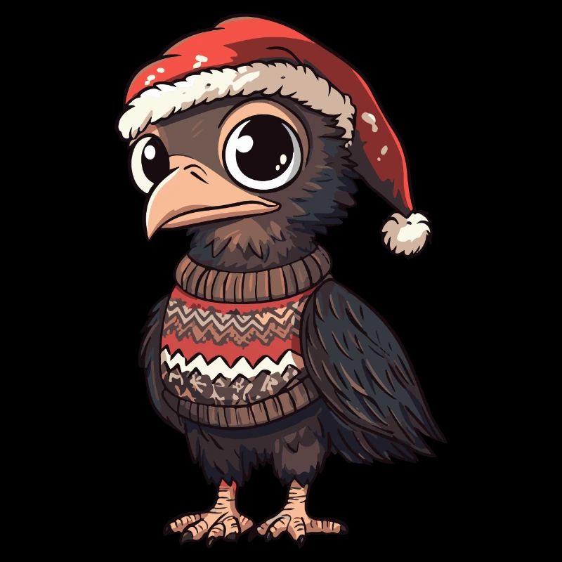Harpy Bird Christmas Comic