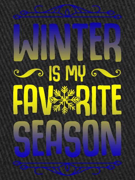 L’hiver est ma saison préférée
