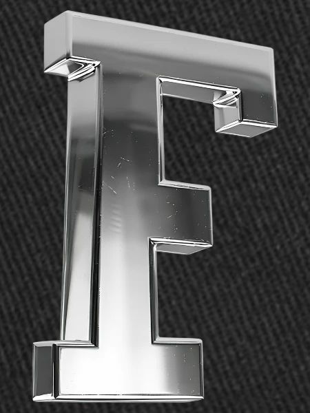 Chrome ,, F " Metallic