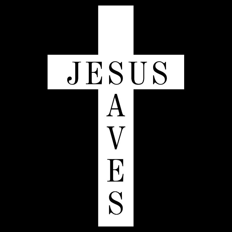 Croix avec l’expression Jésus sauve