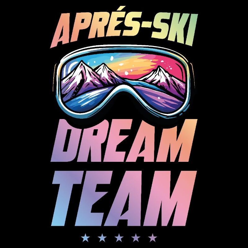 Masque de ski après-ski Dream Team